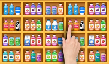 Goods Sort Matching Items By Shelves - free online puzzle game on Uisnwdx