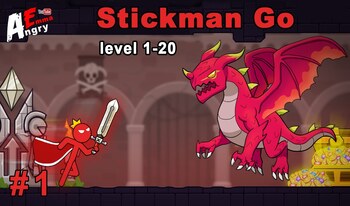 Stickman Go - free online action game on Uisnwdx