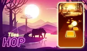 Tiles Hop - free online casual game on Uisnwdx